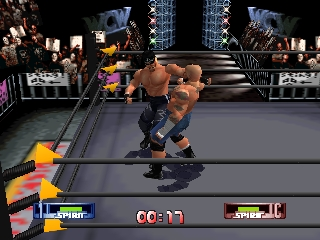 WCW-nWo Revenge (Europe) In game screenshot